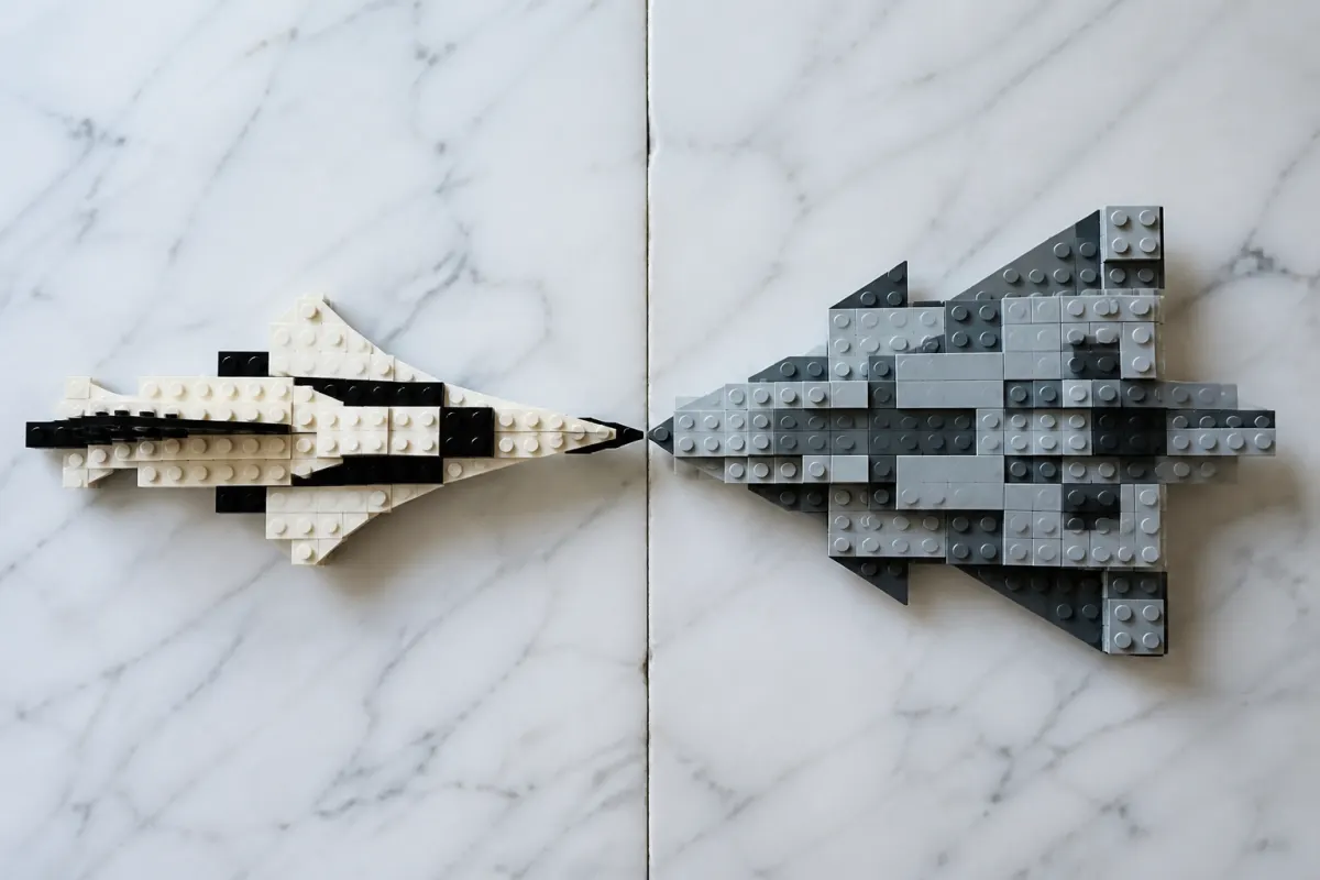 LEGO Titanic vs Millennium Falcon: The Big Build Showdown