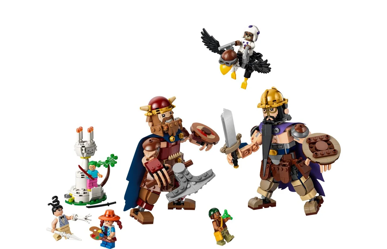 LEGO Dorry vs. Brogy – Giants of Little Garden