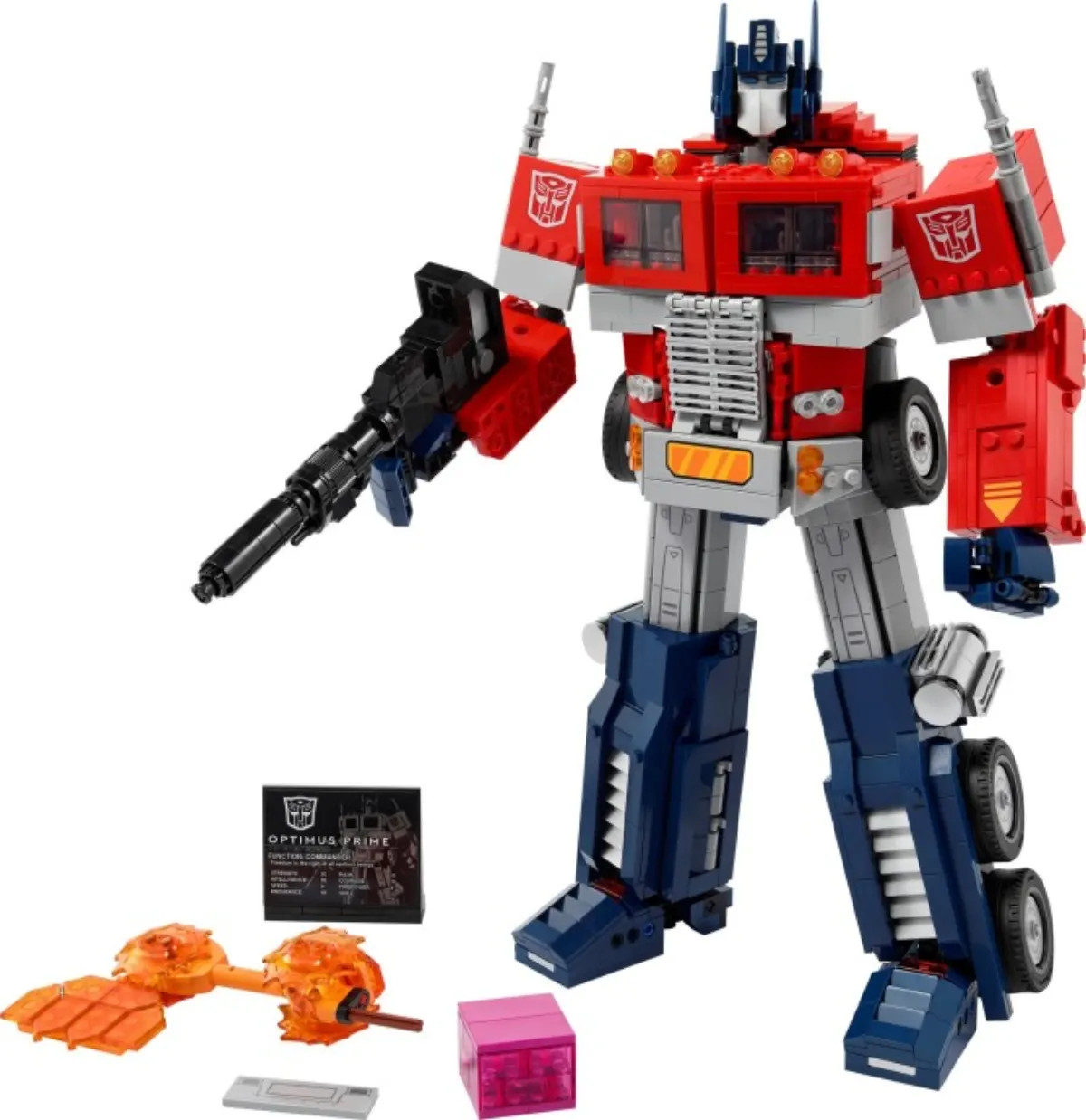 Optimus Prime set photo