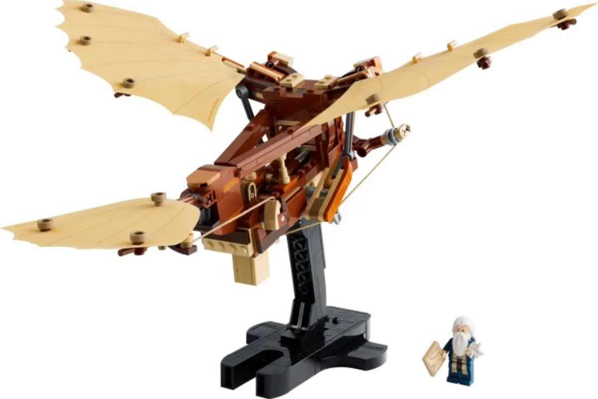 Leonardo da Vinci's Flying Machine set photo