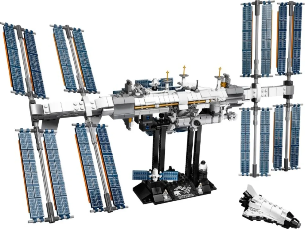 International Space Station set photo