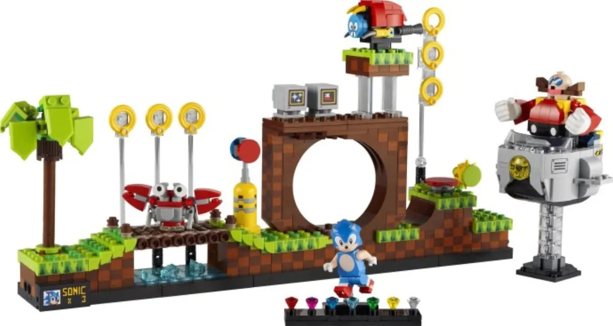 Sonic the Hedgehog – Green Hill Zone set photo