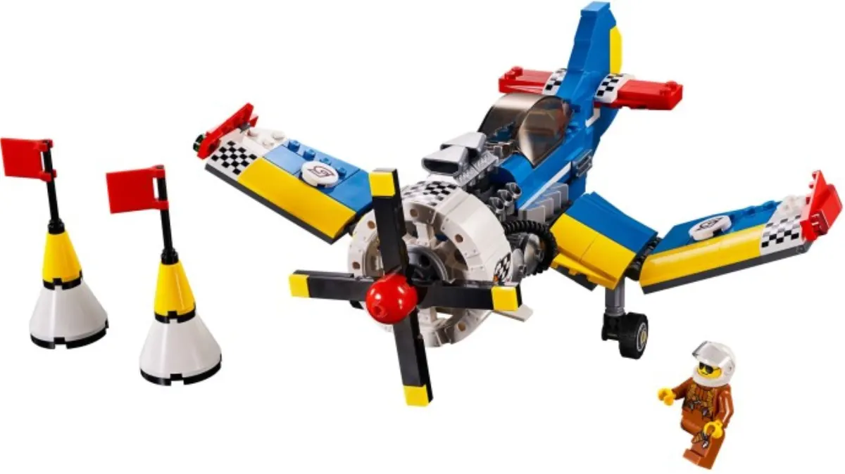 Race Plane set photo
