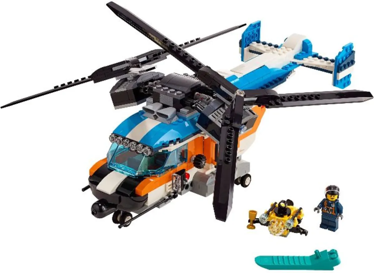 Twin-Rotor Helicopter set photo