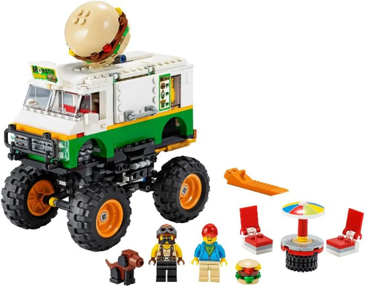 Monster Burger Truck set photo