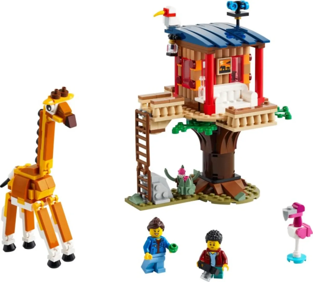 Safari Wildlife Tree House set photo