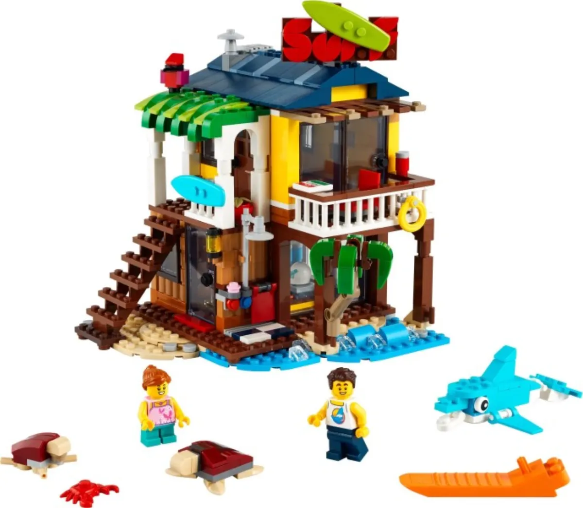 Surfer Beach House set photo