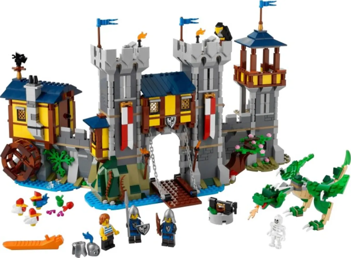 Medieval Castle set photo