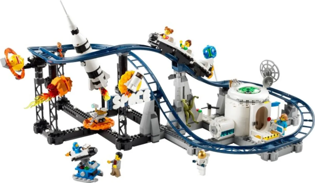 Space Roller Coaster set photo
