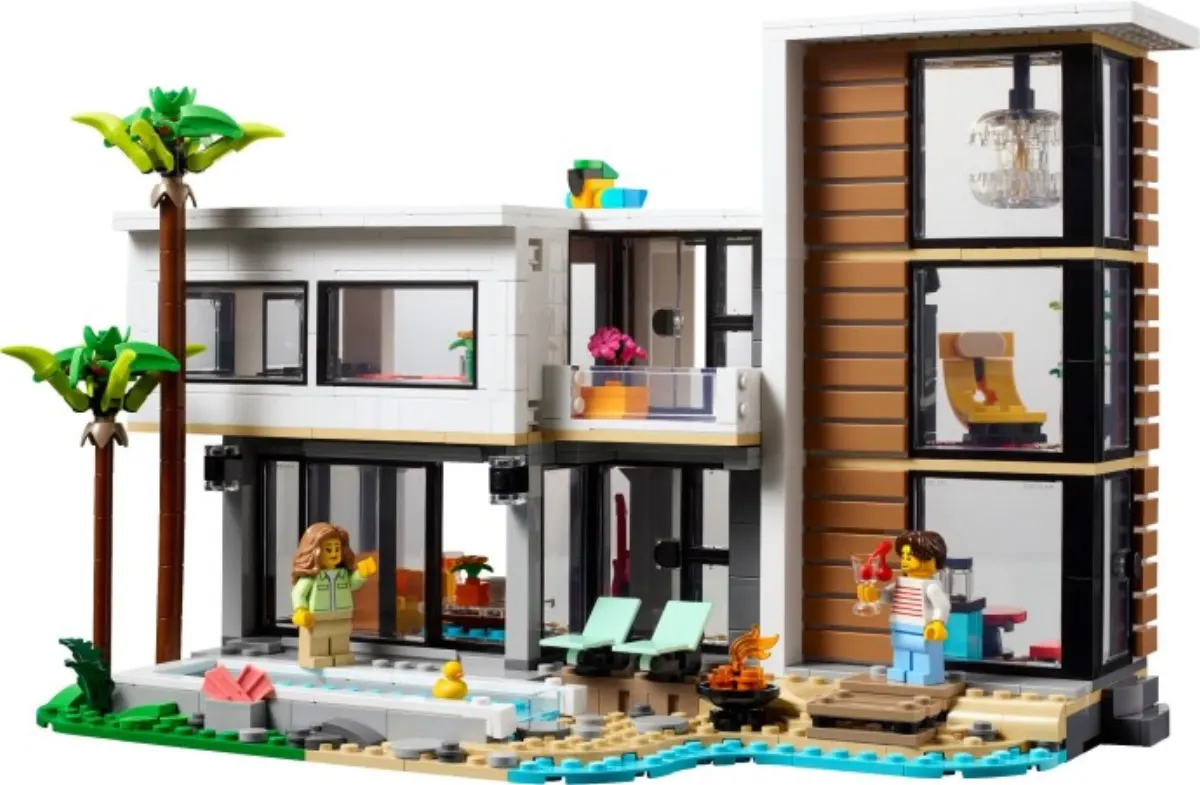 Modern House set photo