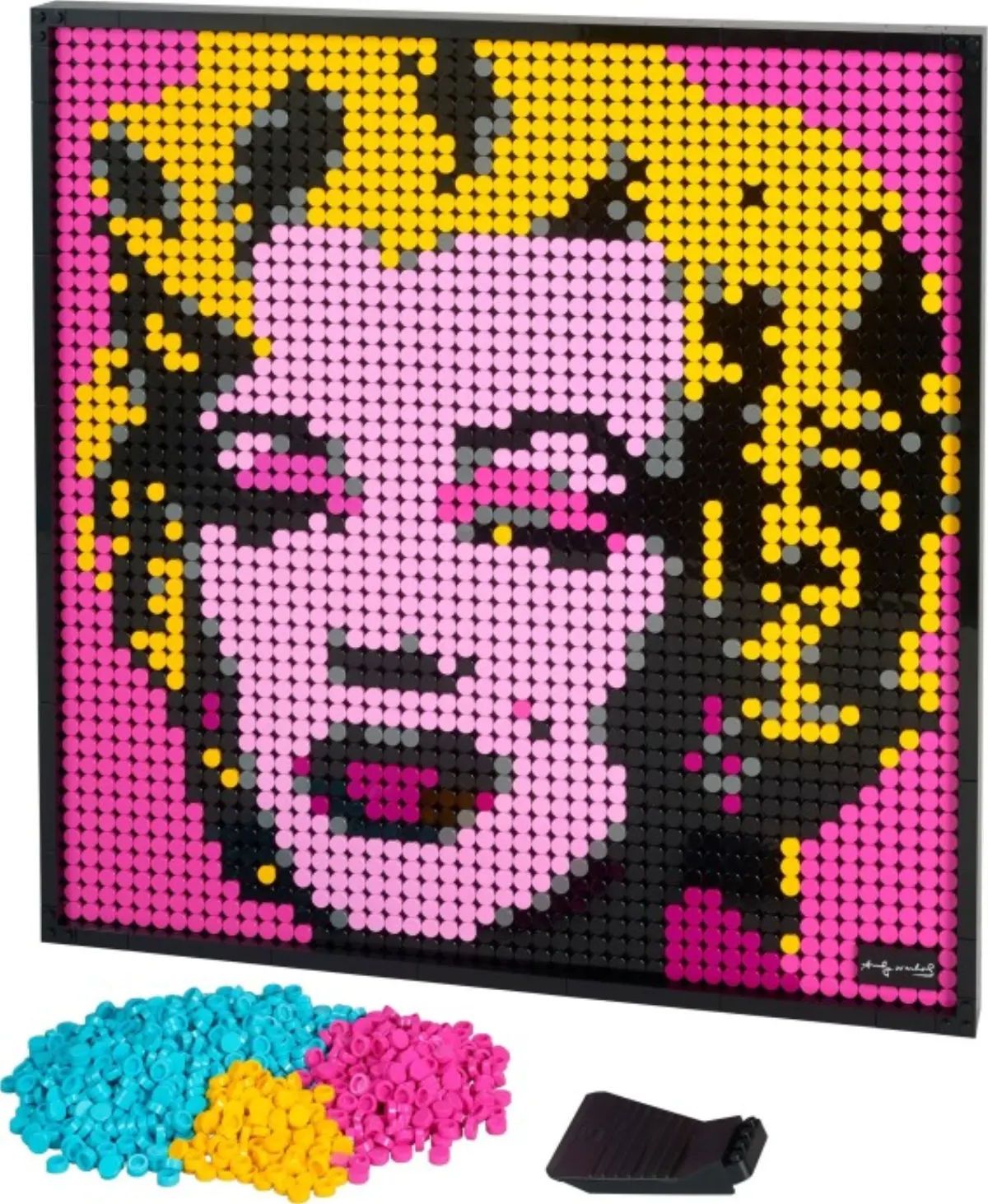 Andy Warhol's Marilyn Monroe set photo