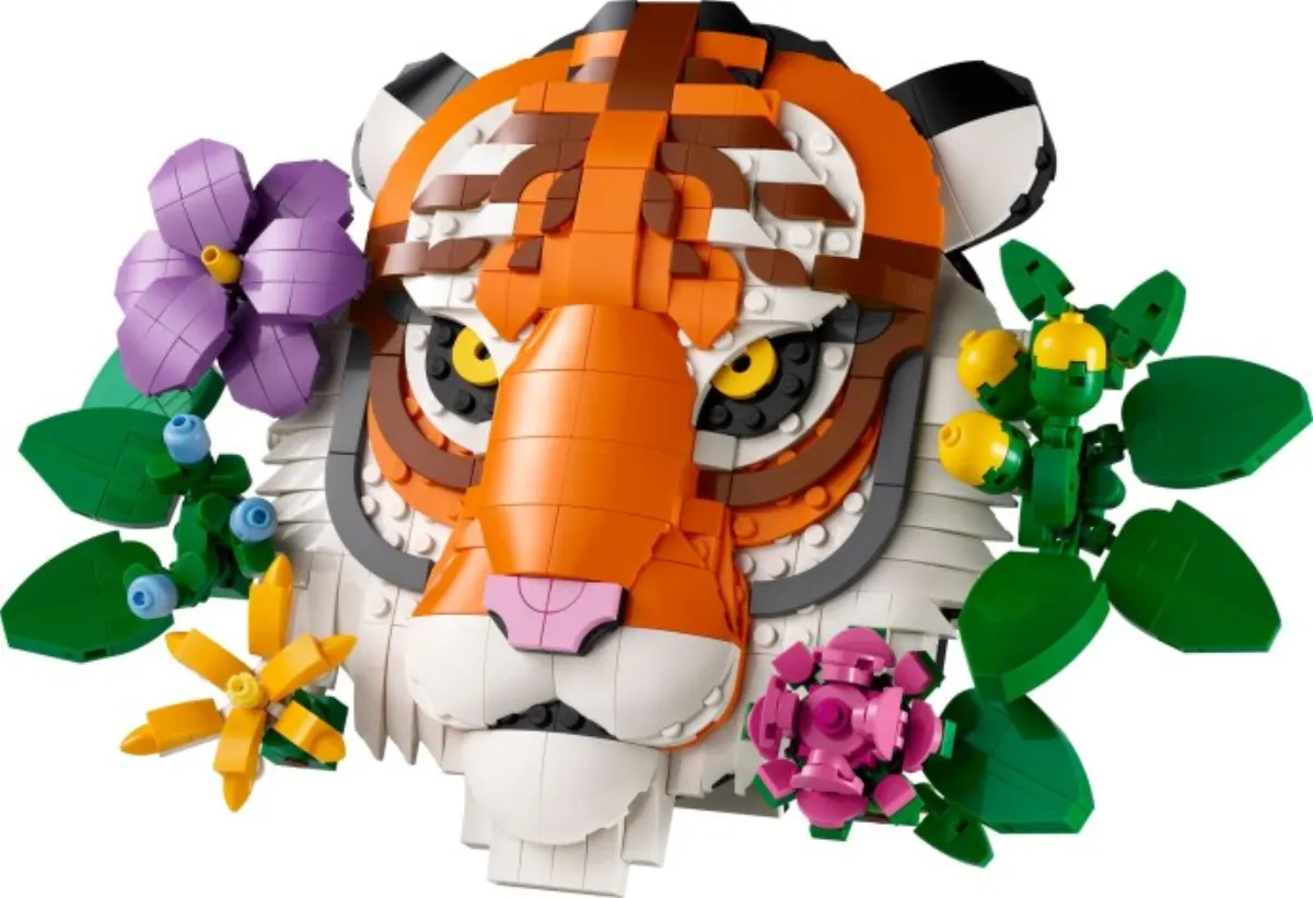 Tiger set photo