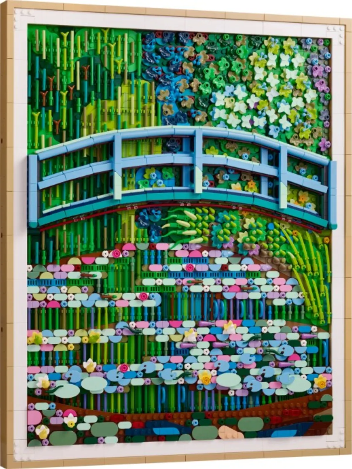 Claude Monet – Bridge over a Pond of Water Lilies set photo