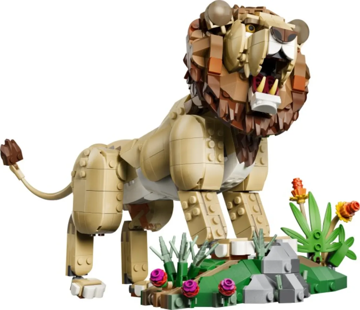 Wild Animals: Majestic Lion set photo