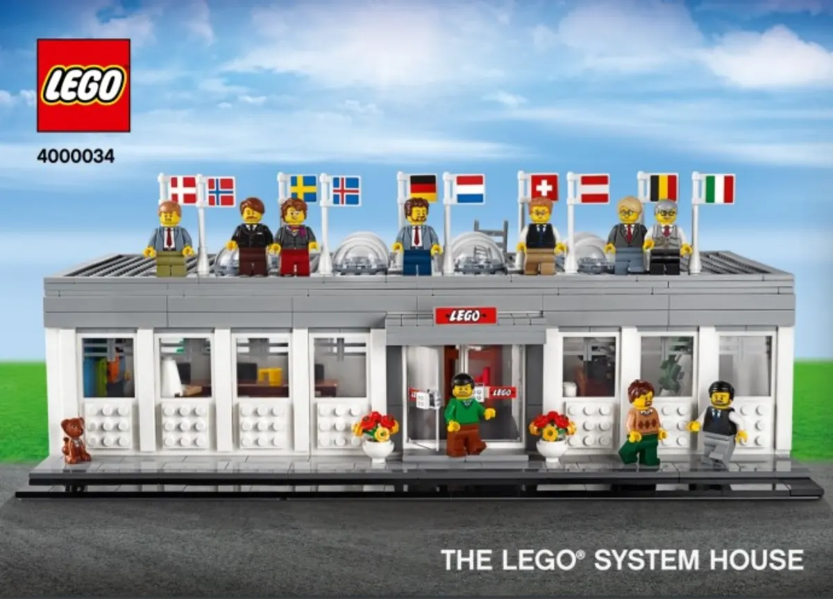 The LEGO System House set photo