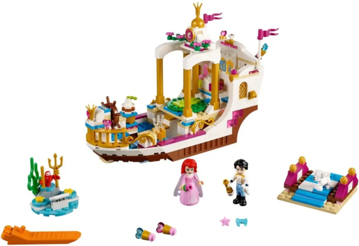Ariel's Royal Celebration Boat set photo