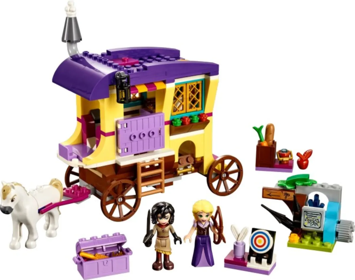 Rapunzel's Travelling Caravan set photo