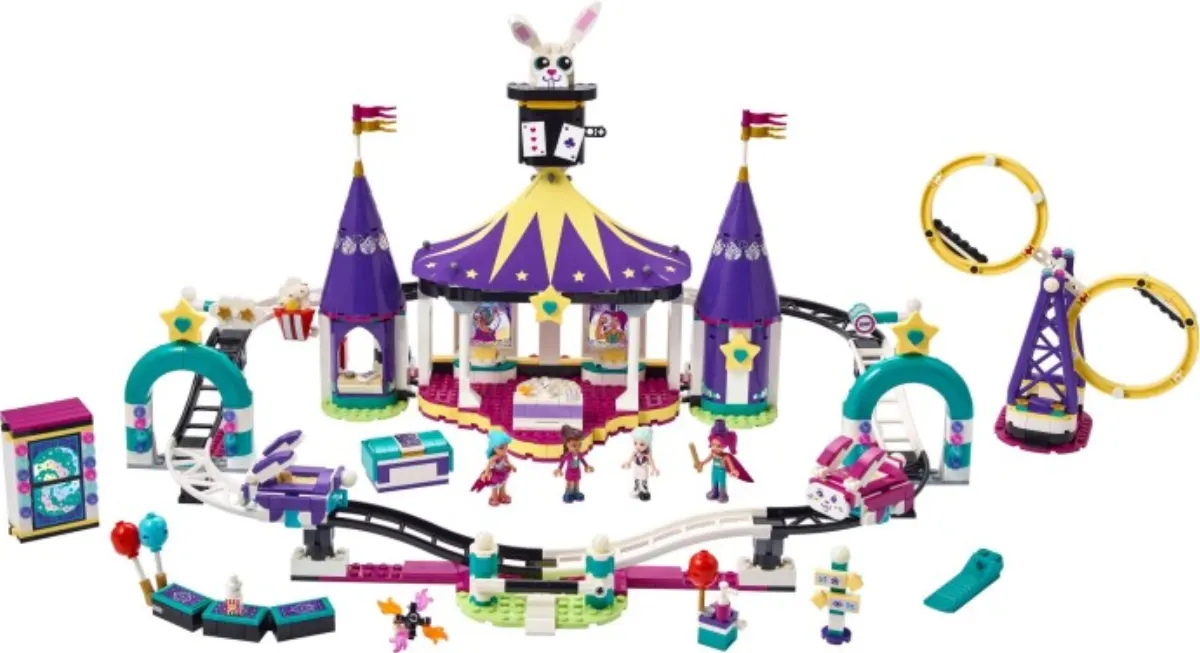 Magical Funfair Roller Coaster set photo