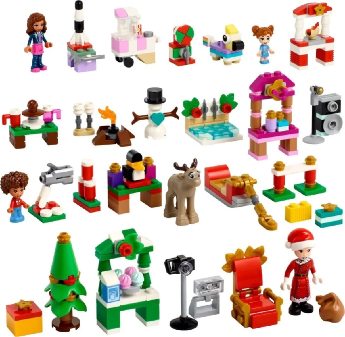 Friends Advent Calendar 2022 set photo