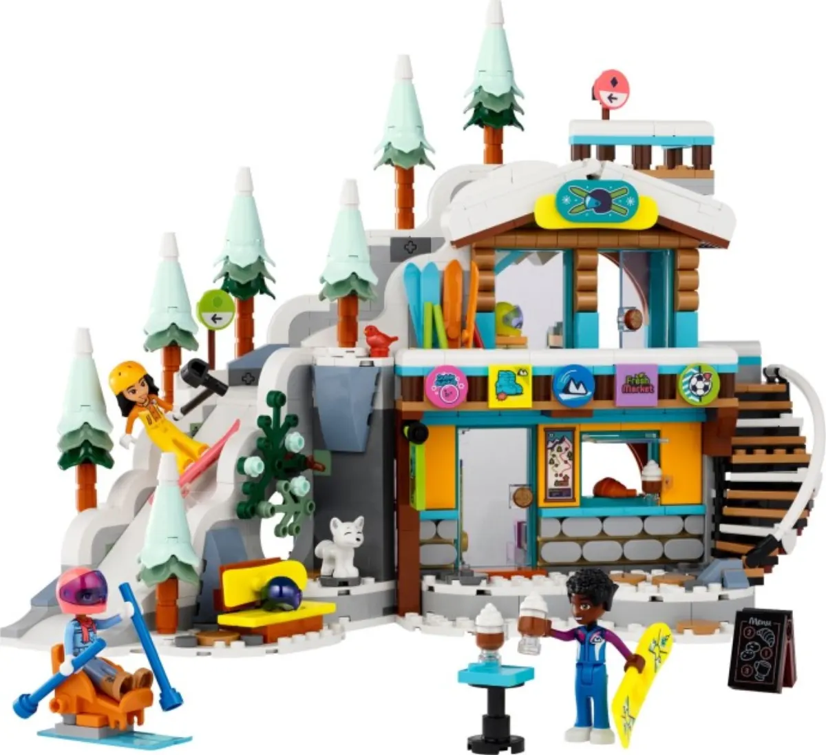 Holiday Ski Slope and Café set photo