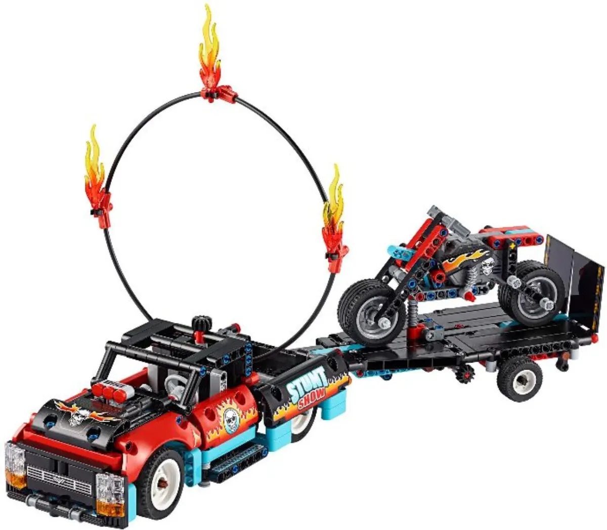 Stunt Show Truck & Bike set photo