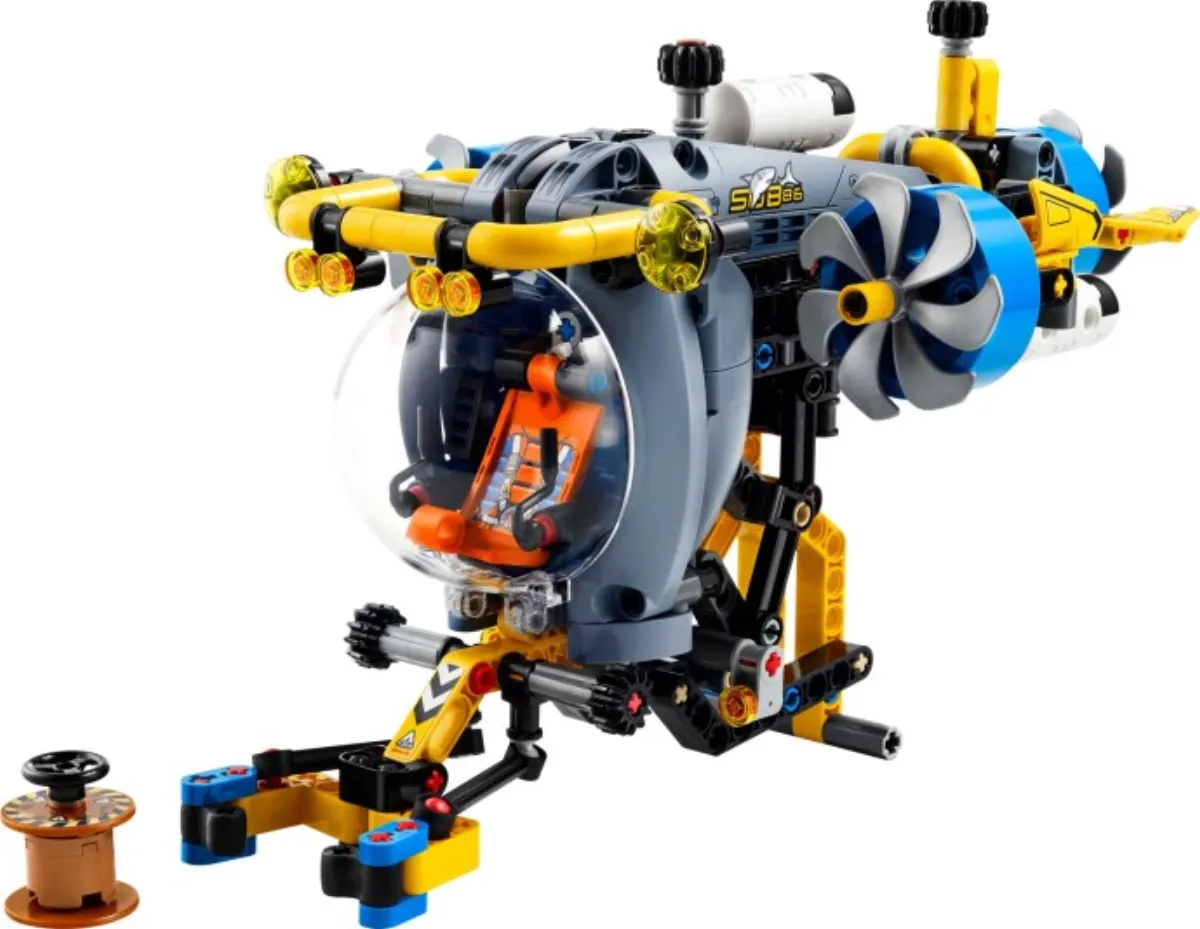 Deep-Sea Research Submarine set photo