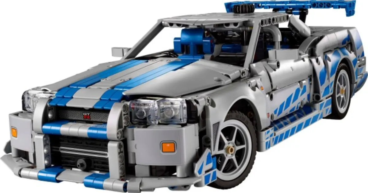 2 Fast 2 Furious Nissan Skyline GT-R (R34) Car set photo