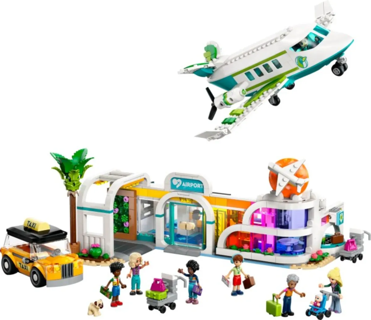 Heartlake City Airport and Airplane set photo