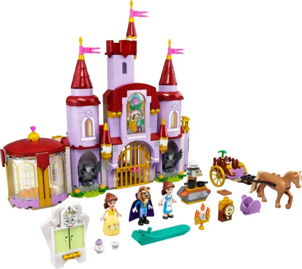 Belle and the Beast's Castle set photo