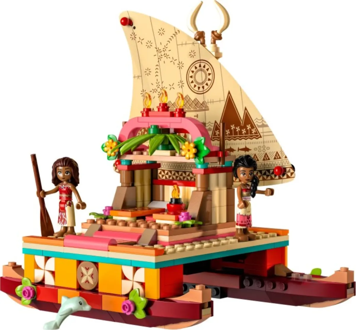 Moana's Wayfinding Boat set photo