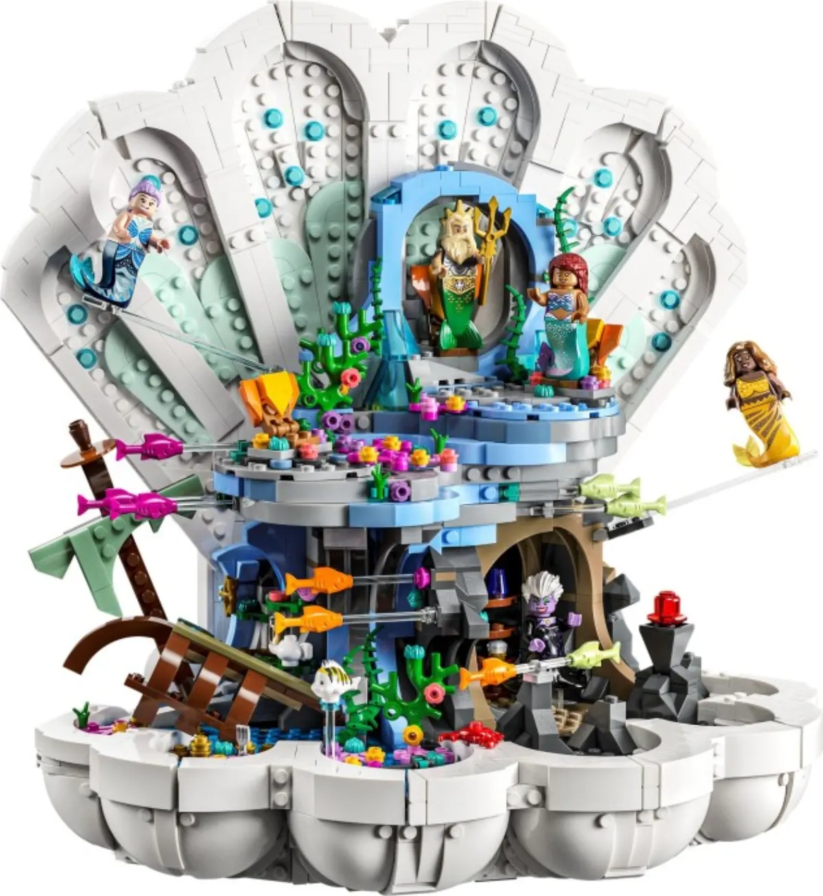 The Little Mermaid Royal Clamshell set photo