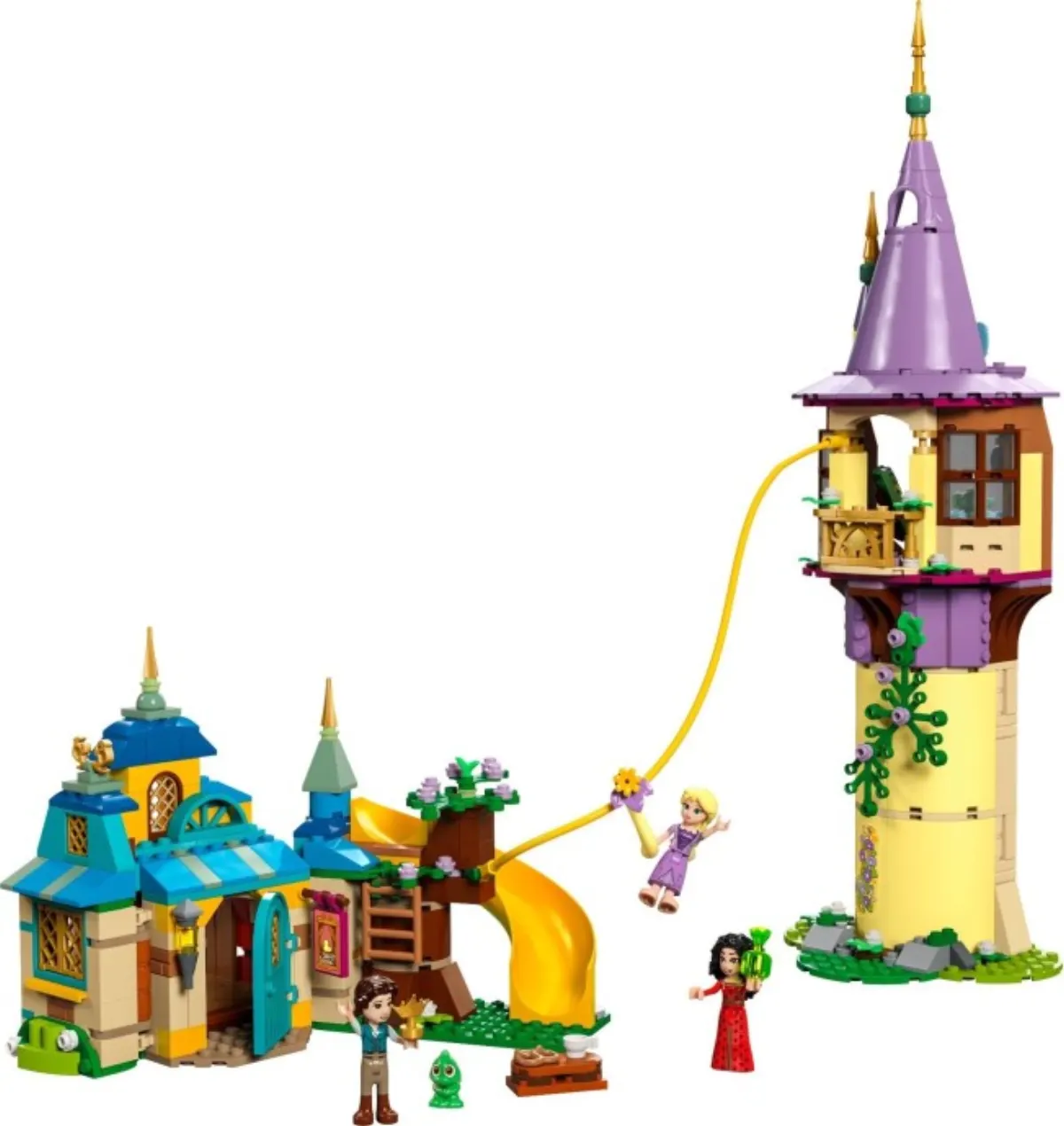Rapunzel's Tower and the Snuggly Duckling Tavern set photo