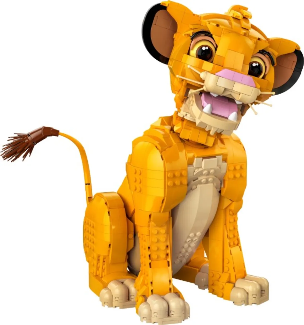 Young Simba the Lion King set photo