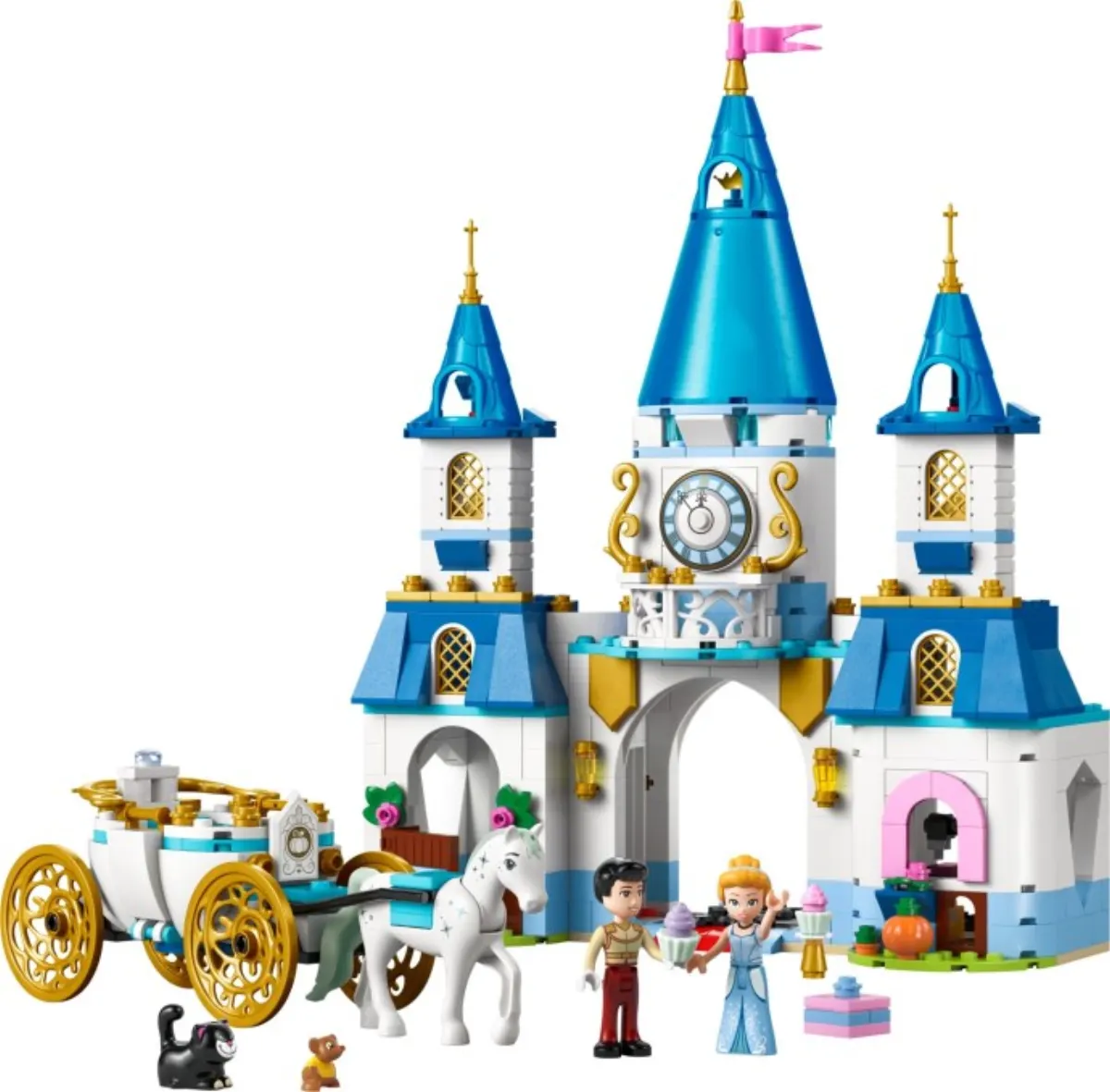 Cinderella's Castle & Horse Carriage set photo