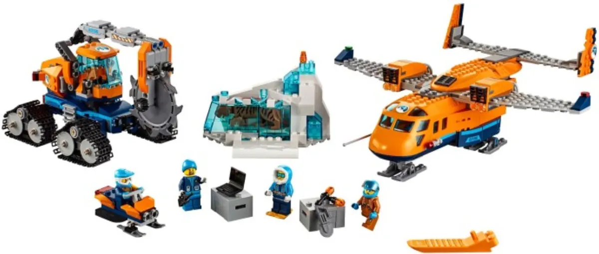 Arctic Supply Plane set photo