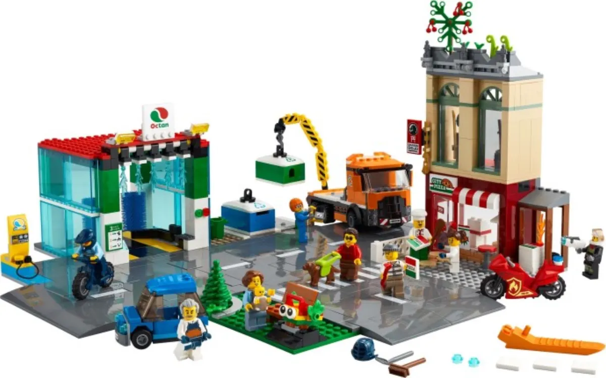 Town Center set photo