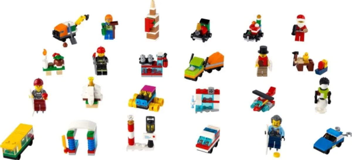 City Advent Calendar 2021 set photo