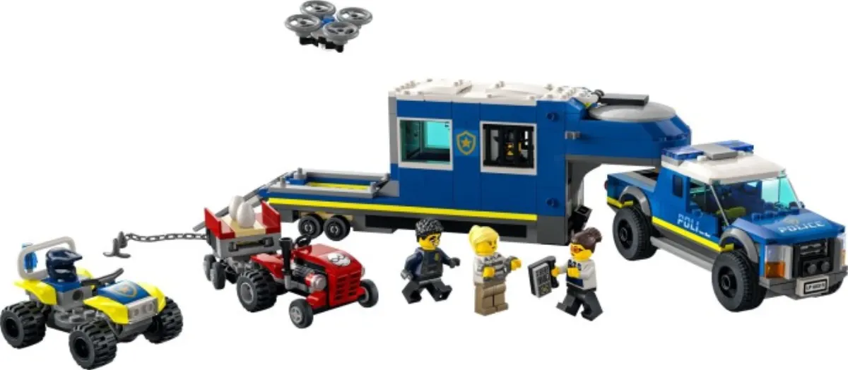 Police Mobile Command Truck set photo