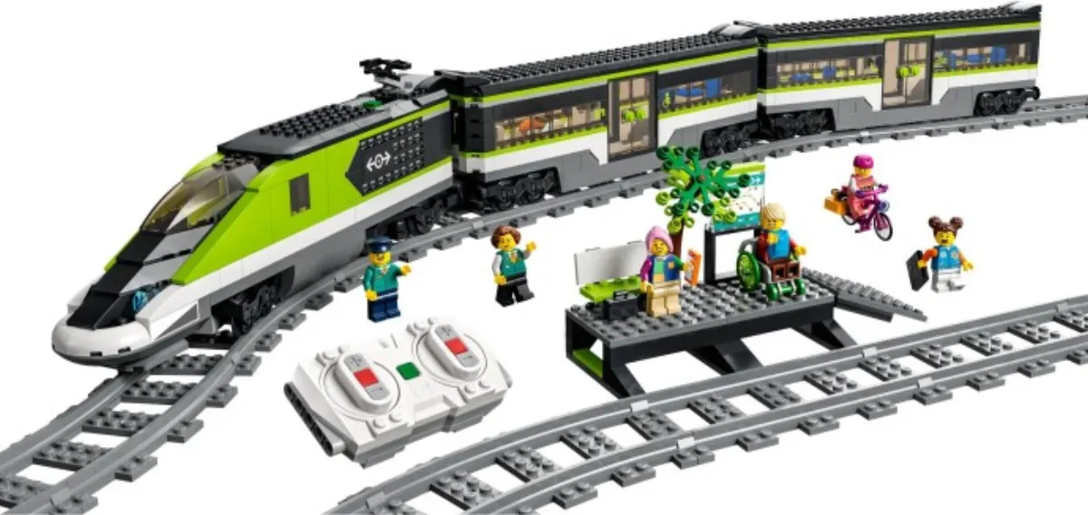 Passenger Express Train set photo