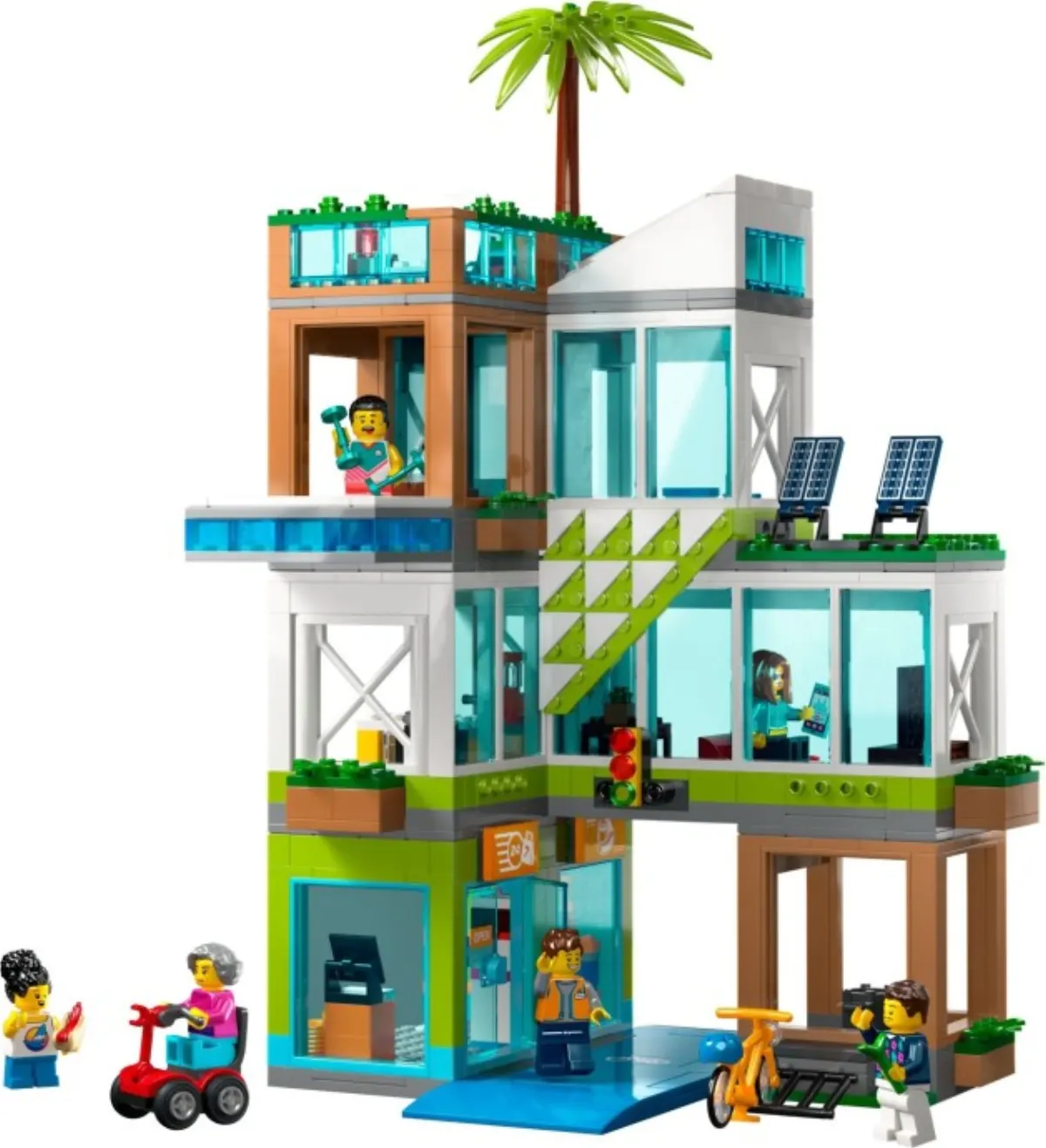 Apartment Building set photo