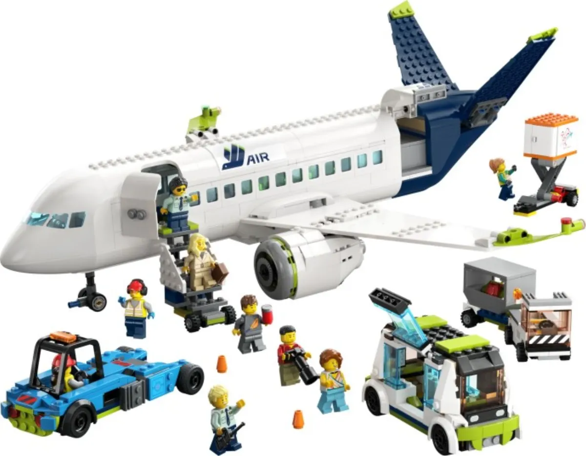 Passenger Airplane set photo