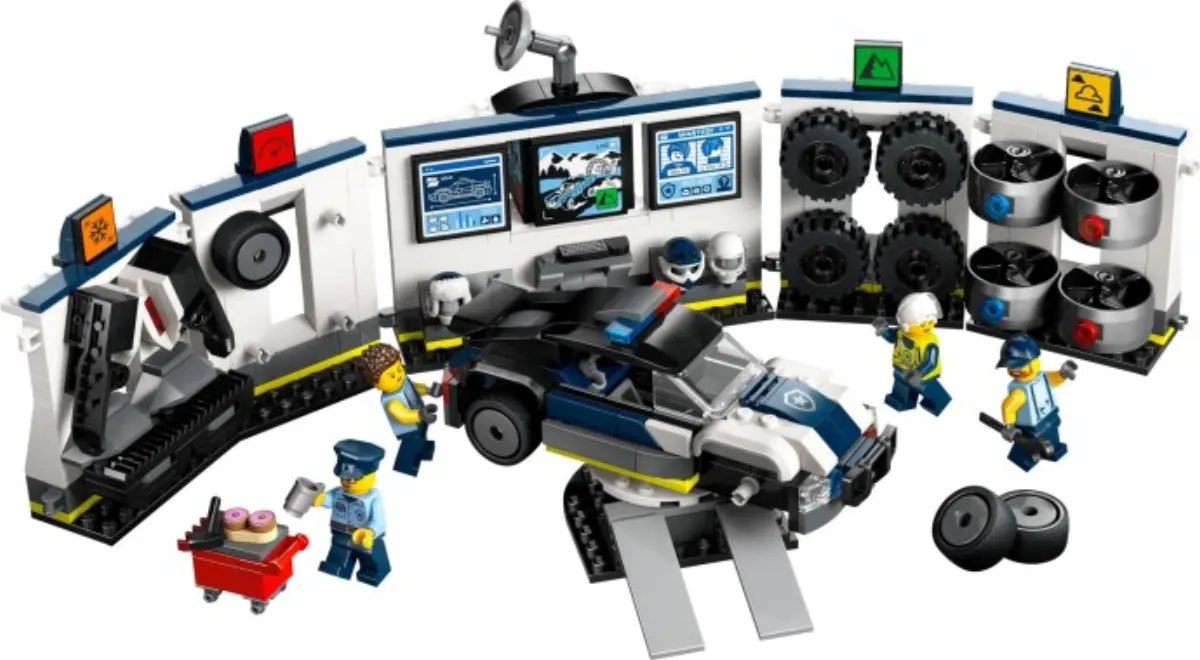 Custom Police Car garage set photo