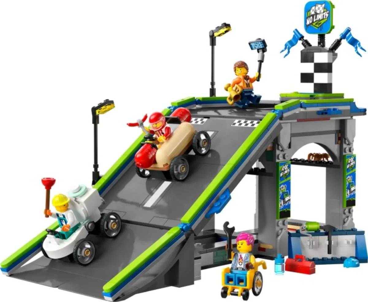 No Limits: Race Car Ramp Track set photo