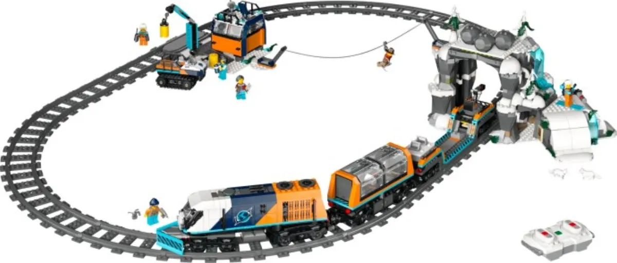 Explorers' Arctic Polar Express Train set photo