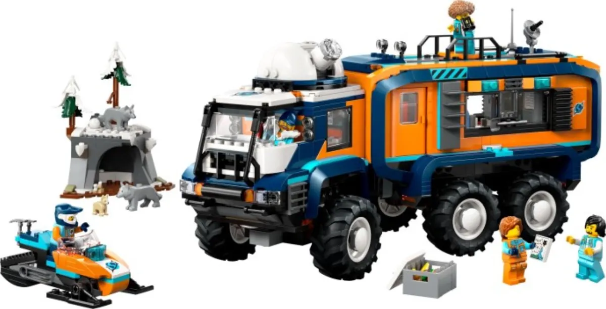 Arctic Explorer Science Lab Truck set photo