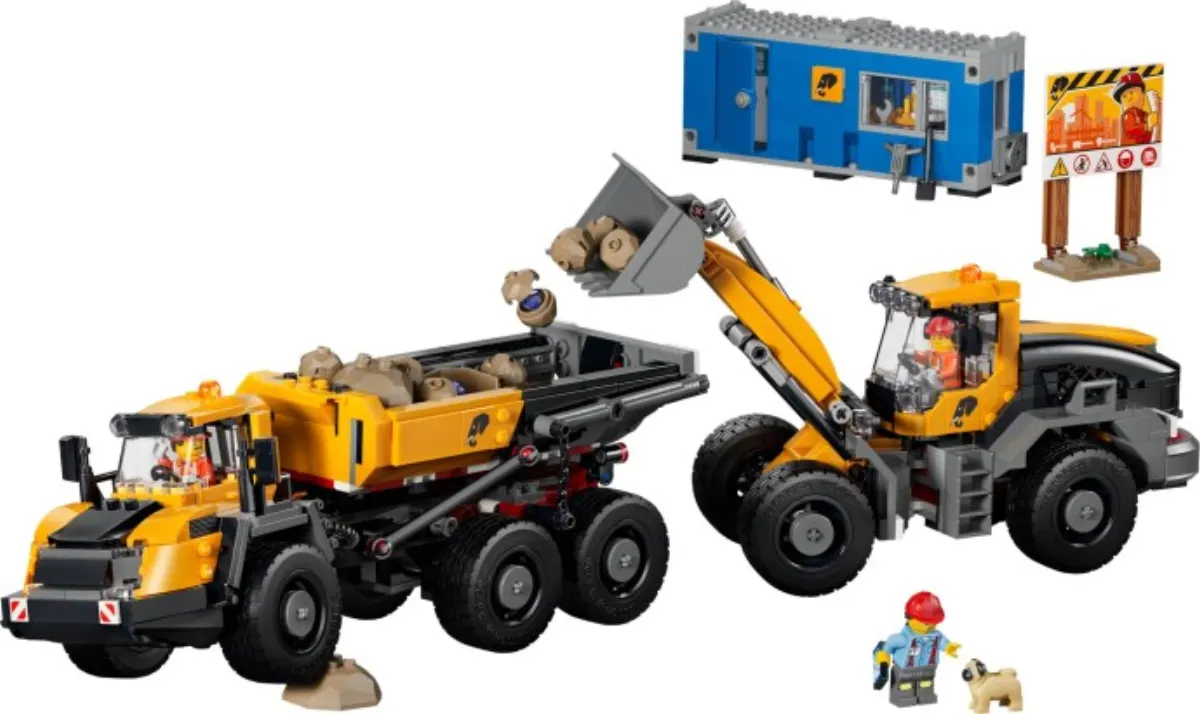 Dump Truck & Front End Loader set photo