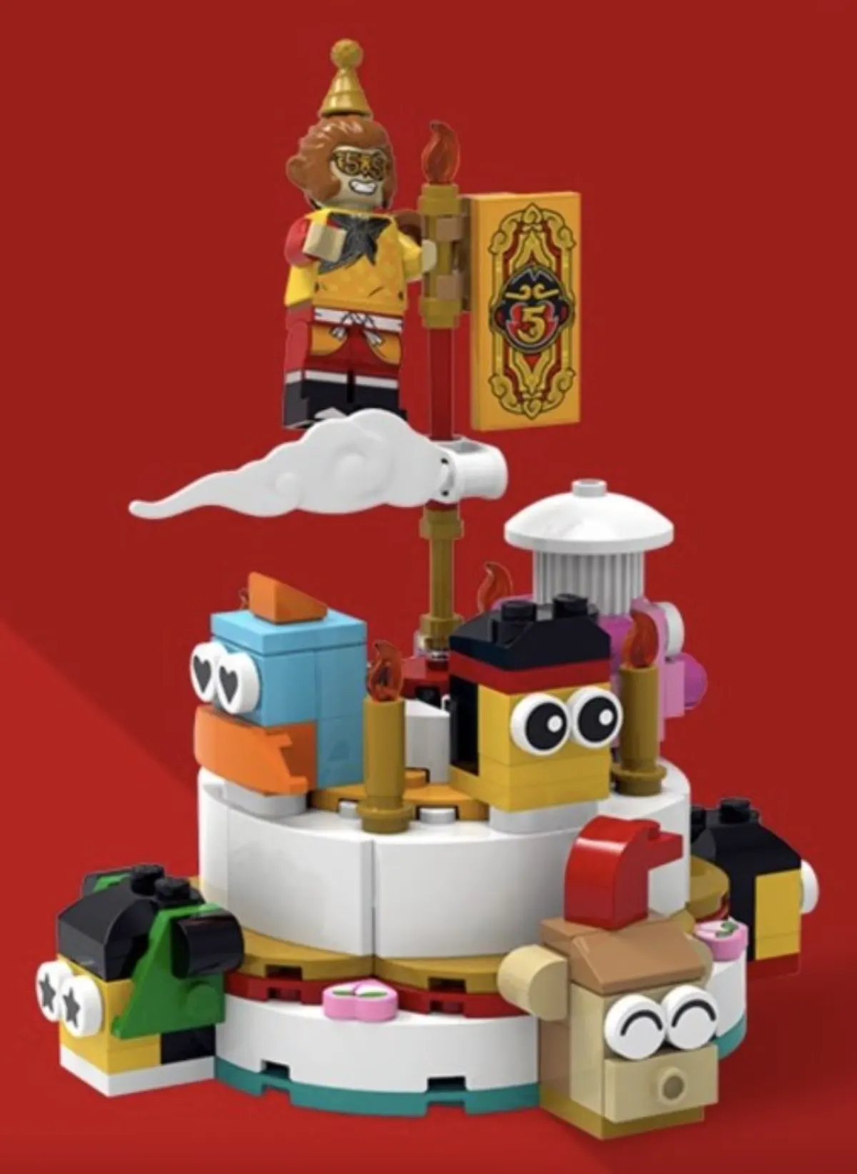 5th Anniversary Cake set photo