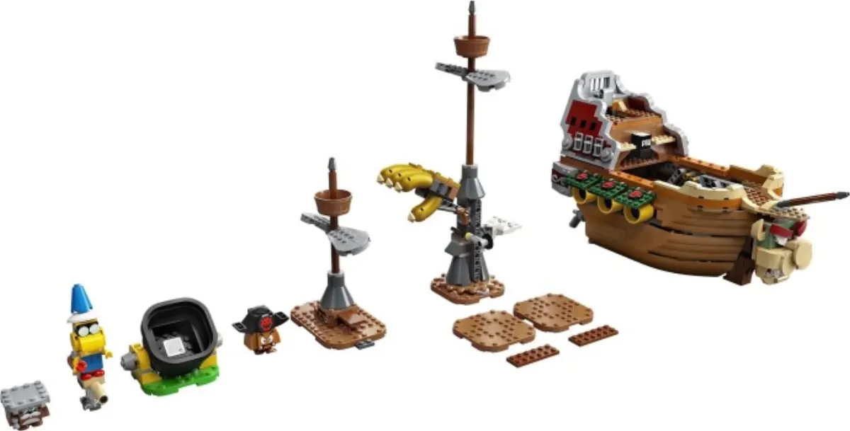 Bowser's Airship Expansion Set set photo