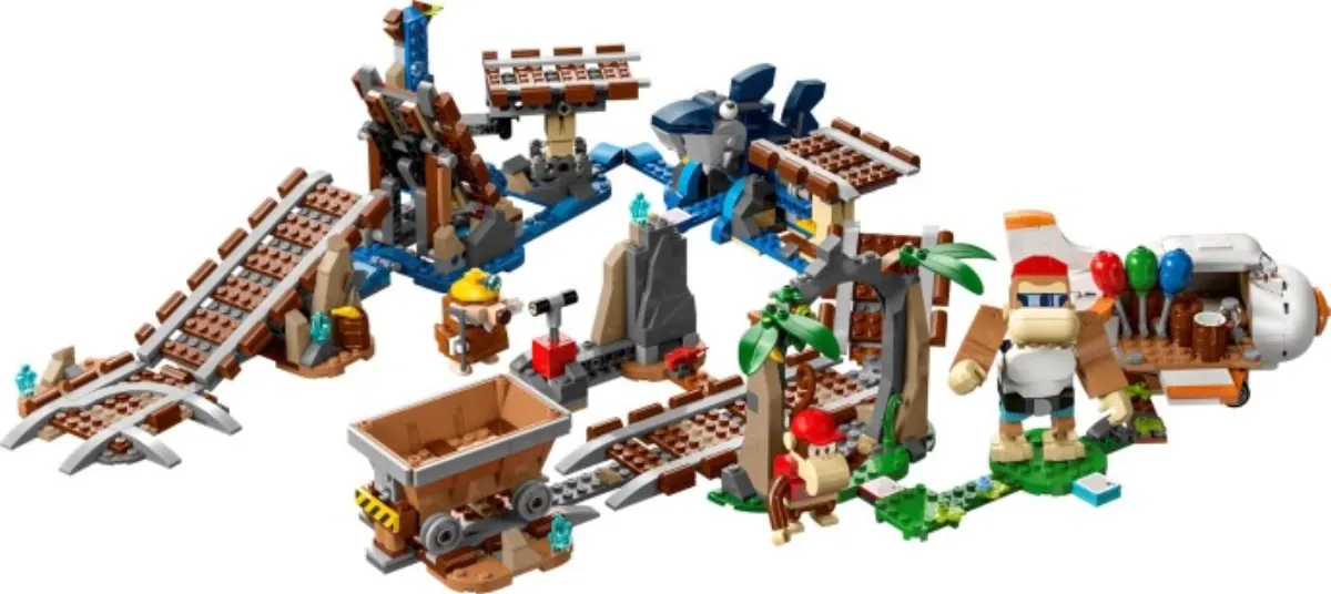 Diddy Kong's Mine Cart Ride Expansion Set set photo
