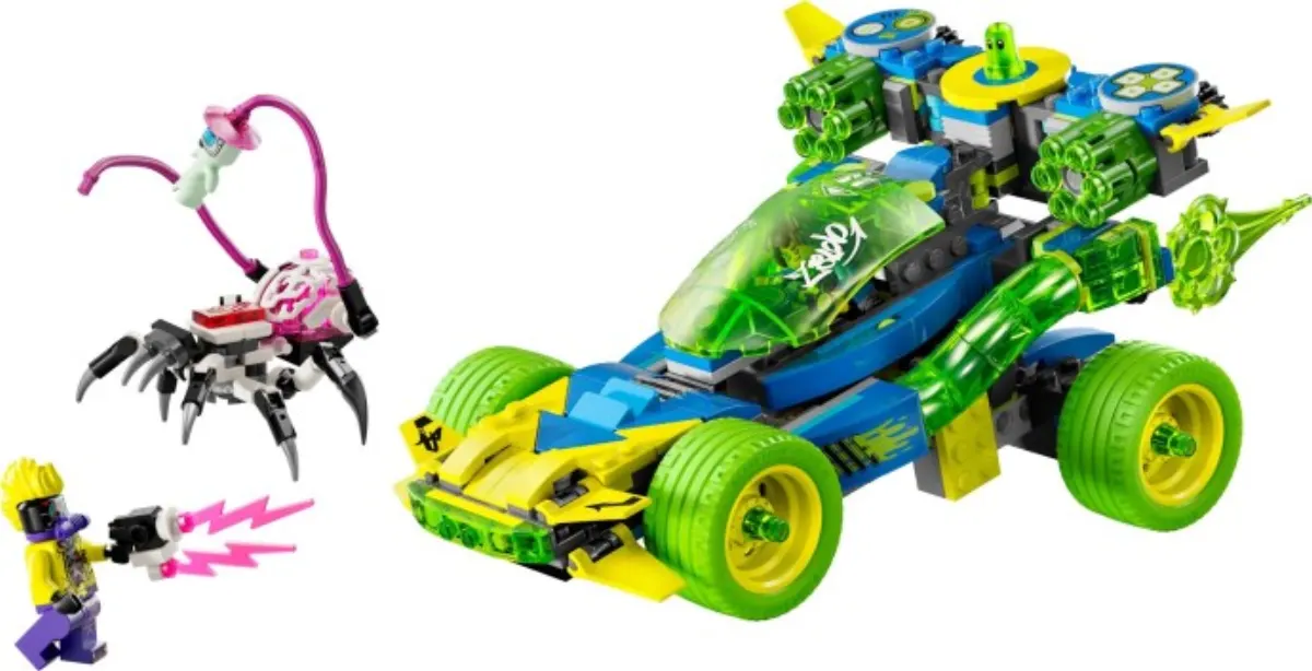 Mateo and the Z-Blob Action Race Car set photo